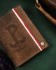Men's leather wallet with a patriotic motif - Peterson