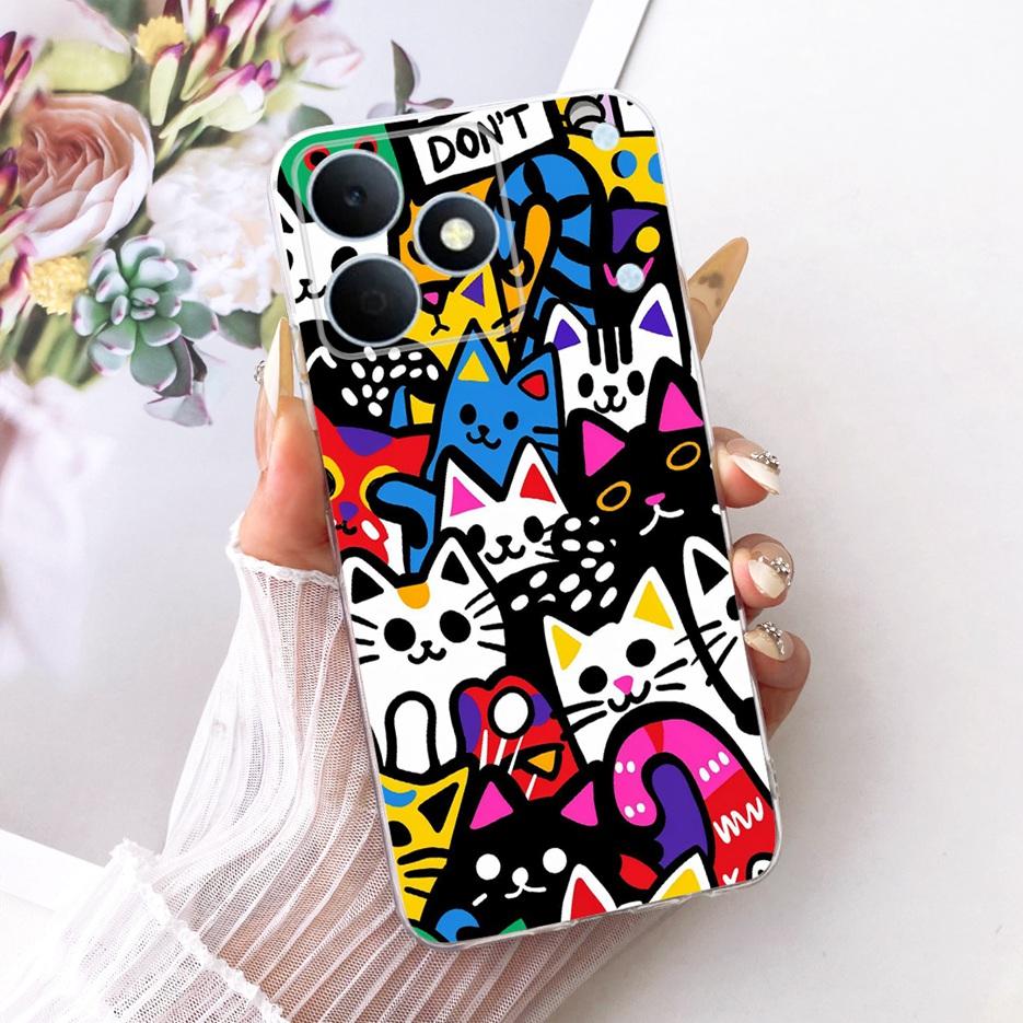 Чехол для Realme Note 80 RMX5388 Крутой Модный Расписной Чехол Мягкий Силиконовый Чехол для Телефона Для Realme Note 80 Note80 4G Задняя Крышка Сумки