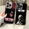 Мягкий чехол для телефона Metro 2033 для iPhone 15 16 17 Air 14 Pro Max 16E Plus 13 12 Mini Гальваническое покрытие Противоударные Fundas