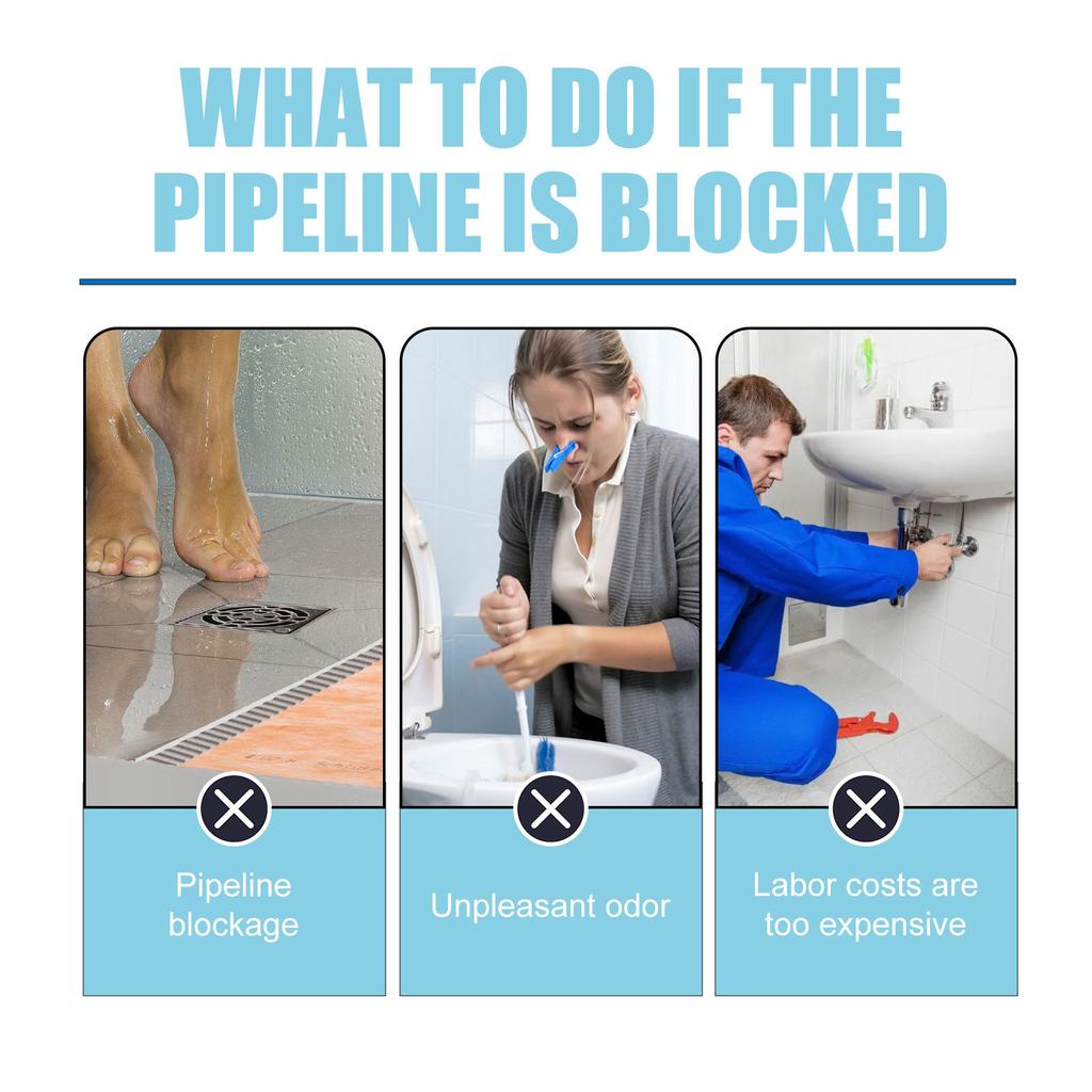 110 г мощное средство для прочистки кухонных труб, дезодорант для прочистки сливов в туалете, средство для быстрой очистки канализации от засоров