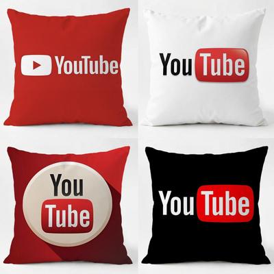 YouTube Наволочка комфорт Ежедневная Стирка Лен Мягкая для Дивана Кровати Домашней Комнаты Декор