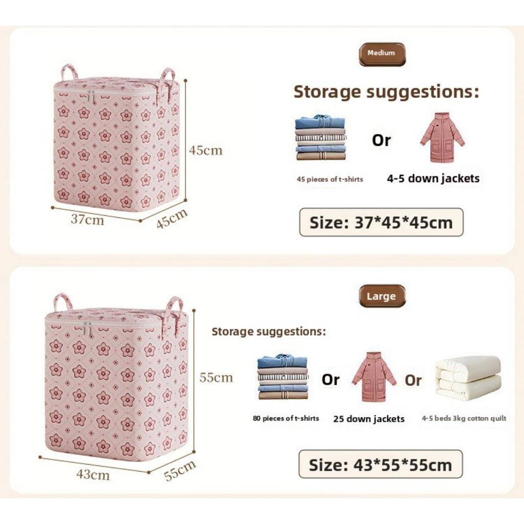 Quilt Storage Bag, Large Capacity Household Moving Bag, Student Dormitory Clothes, Quilt Bag, Luggage Storage Box