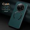 Для Redmi A3 A3X Чехол для телефона из ПУ кожи с рисунком коровы с мелкими отверстиями, с магнитным кольцом, мягкими краями, защитой от падений и отпечатков пальцев