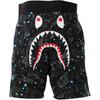 Шорты-худи Bape Space Camo Shark 1H20-153-019