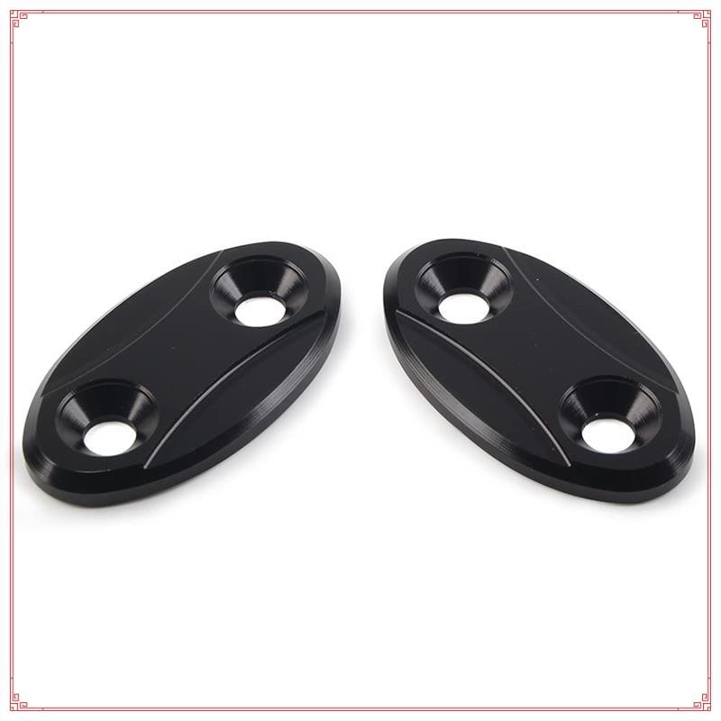 Motorcycle Block OFF Plate Rear View Mirror Hole Cover For BMW S1000RR 2009- R1 2007-2014 Replacement Parts Black
