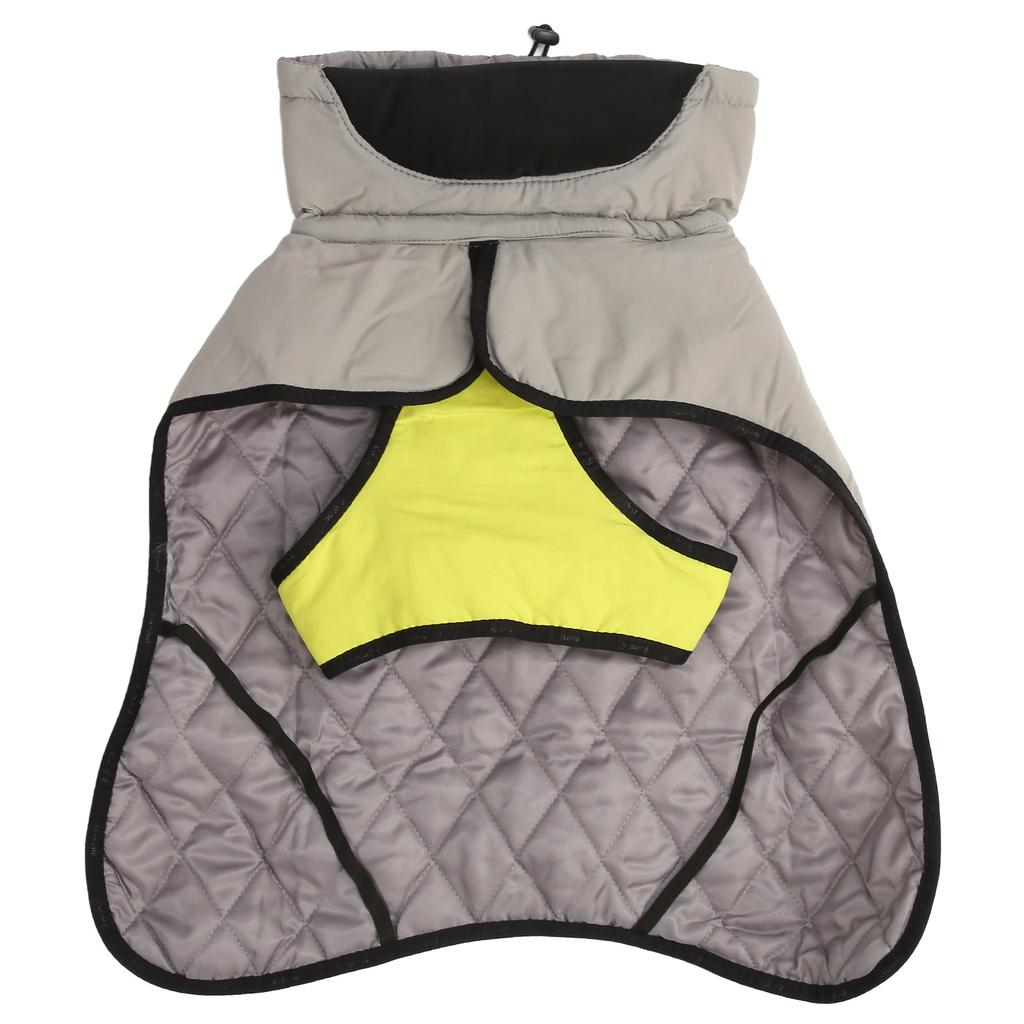 Dog Winter Coat Waterproof Adjustable Chest Soft Thickened Dog Warm Jacket Vest for Indoor Outdoor