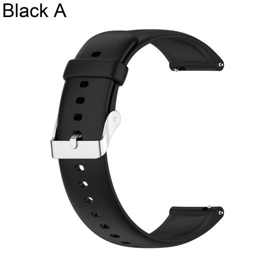 Ремешок для часов 22 мм силиконовый для смарт-часов водонепроницаемый мягкий браслет на запястье замена для Realme