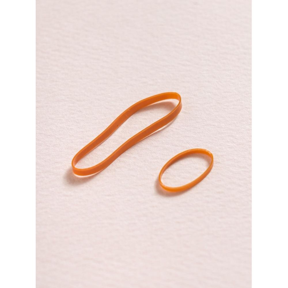 Daiso ТПУ резинки 120 штук коричневые