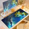 Locking Edge Notebook Keyboard Gaming Mat Mouse Pad Cute PJirachi Pattern Anime Mauspad Xxl Computer Office Accessories