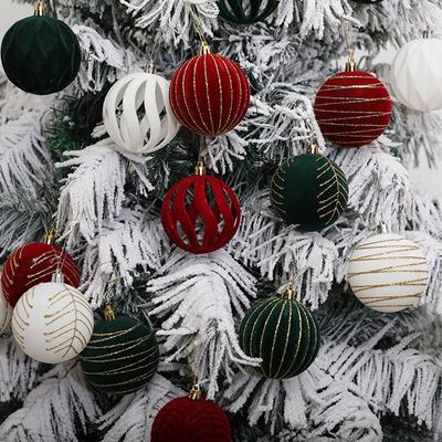 Изысканные рождественские шары, праздничные украшения, елочные украшения