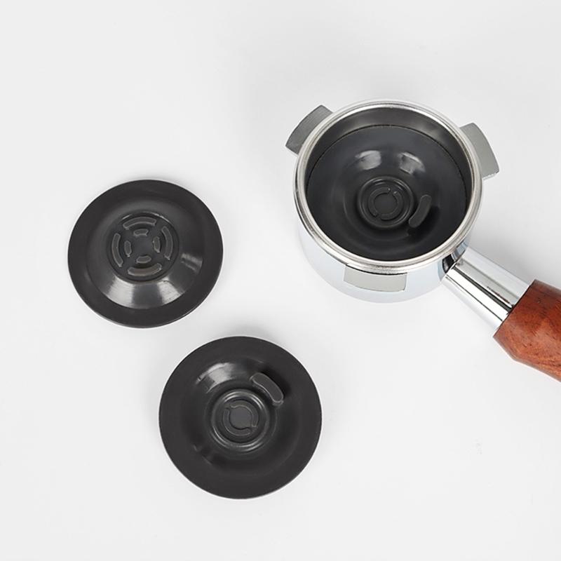 2 шт. Диск для очистки эспрессо 54 мм Подушечка для очистки ручки кофемашины Слепой фильтр Диск для обратной промывки для эспрессо-машин