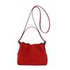 Shoulder Bag Suede Pleated Cloud Bag Large Capacity Solid Color Tote Bag Slouchy Hobo Bags  Travel