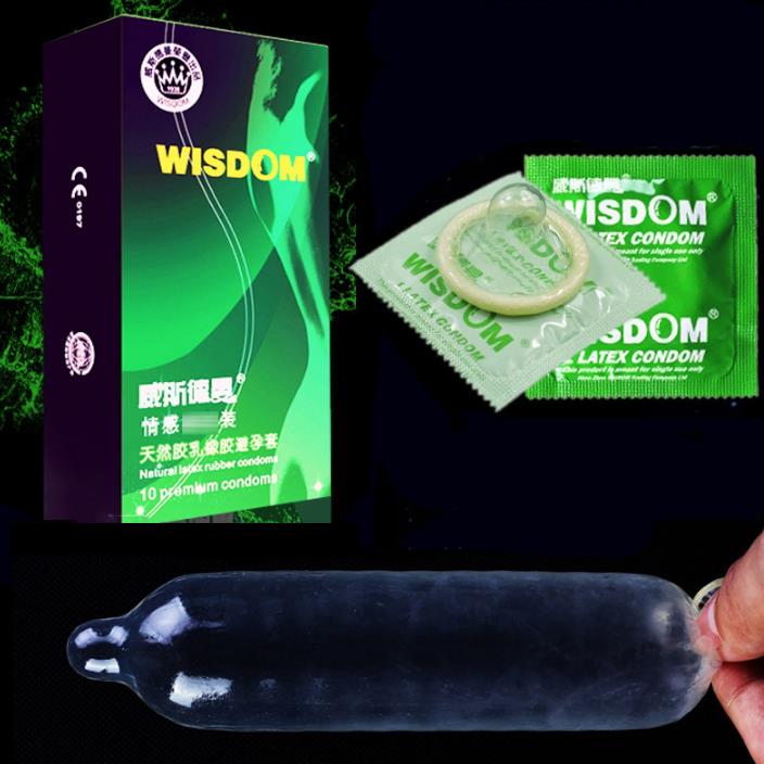 10pcs Delicate Latex Condoms Delay Penis Rings Contraception Tools Condom Sex Products