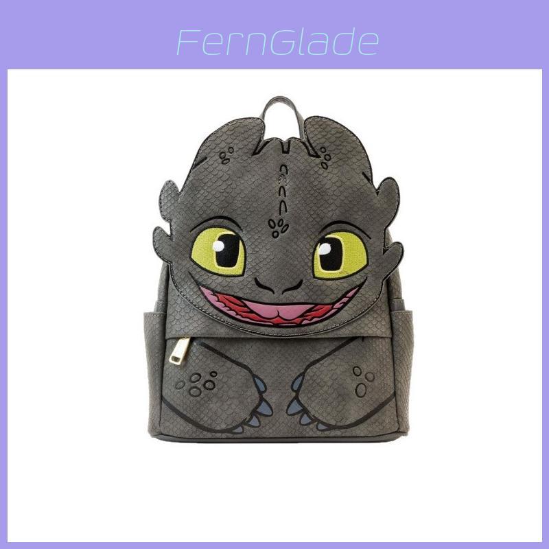 How To Train Your Dragon Toothless Backpack With Breathable Canvas Material For Unisex School And Casual Use