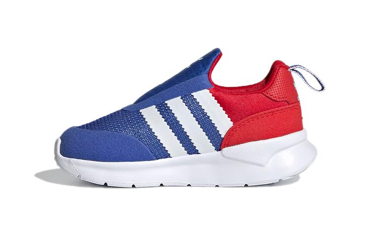 adidas Originals ZX 360 I Слипоны Устойчивые к истиранию Низкие детские кроссовки Синий Красный Для младенцев и малышей FX4942