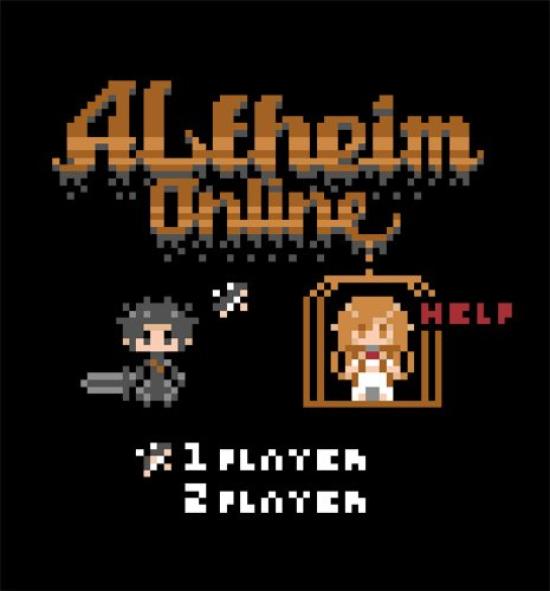 Футболка Sword Art Online ALO8bit Black M Размер