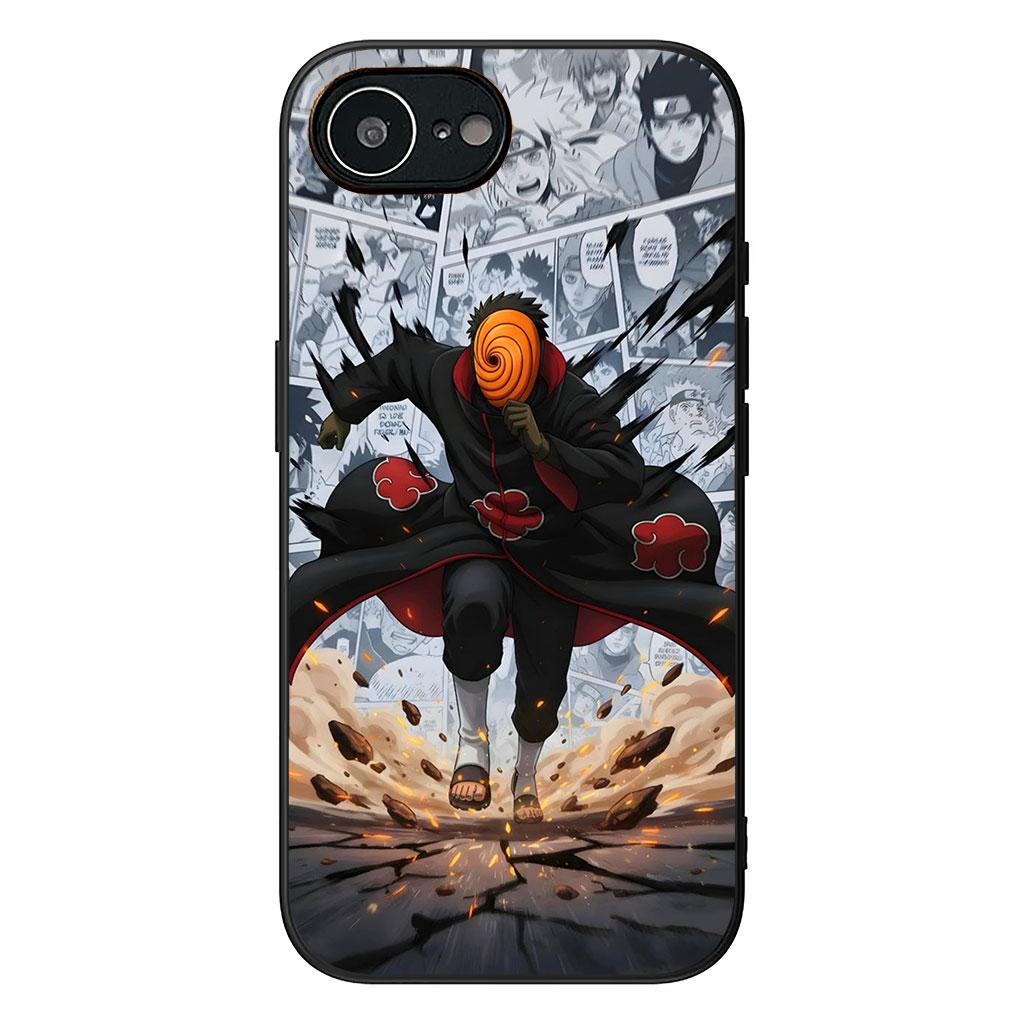 Itachi Uchiha Tobi Narutos Obito Phone Cover for Samsung Galaxy S25 S24 S23 Fe Ultra Plus S7 Edge A05 A06 A16 A55 A15 A35 Case