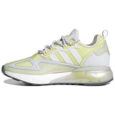 ZX 2K Boost White Yellow Tint Женские кроссовки Обувь-Белый GX2711