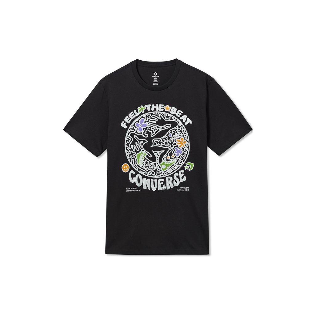 Converse Футболки Мужские С Круглым Вырезом Умеренный Прямой Крой 10023456-A02