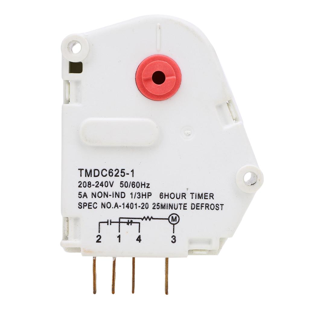 Refrigerator Defrost Timer Replacement Freezer Defrosting Control Timer for Home TMDJ625ZF1