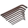 9 шт. Набор шестигранных ключей Allen Extra-long Arm AllenTorque Sae Metric Torx Широко