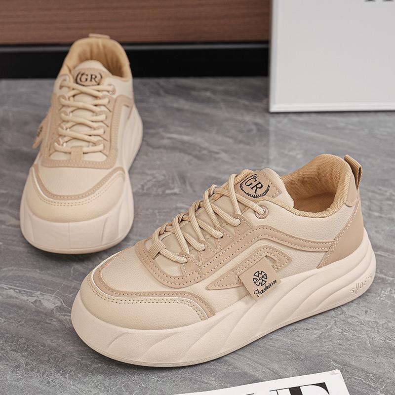 Women's shoes 2026 new fashion temperament spring and autumn versatile sports and leisure board shoes
