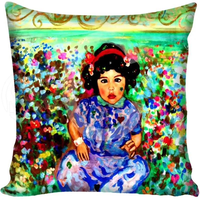 G0309 Hot Sale Gustav Klimt The Kiss Square Pillowcase Custom Zippered Cushion Pillow Cover Case 45x45cm