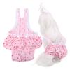 Polka Dot Dog Diaper Skirt Absorbent Dog Suspender Panties Pet Period Pants  Daily Outdoor Walk