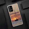 Чехол для телефона с парусником для Samsung Galaxy A55 A54 A52 A53 A15 A14 A12 A13 A25 A24 A22 A23 A35 A34 A32 A33 A04S A02S A03S Звонок P