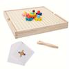 Wooden Gear Toy for Youngsters Smart Puzzle Game with Colorful Gears,Fine Motor Skills Development,Creative Educational Toy for Christmas Gifts,