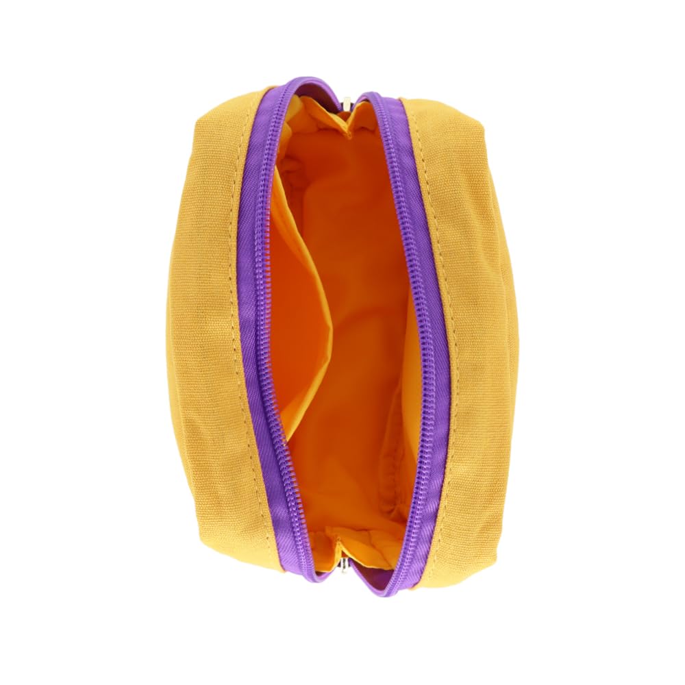 Sunstar Stationery Snoopy Pouch Square PEANUTS 75th Anniversary Yellow S2333929