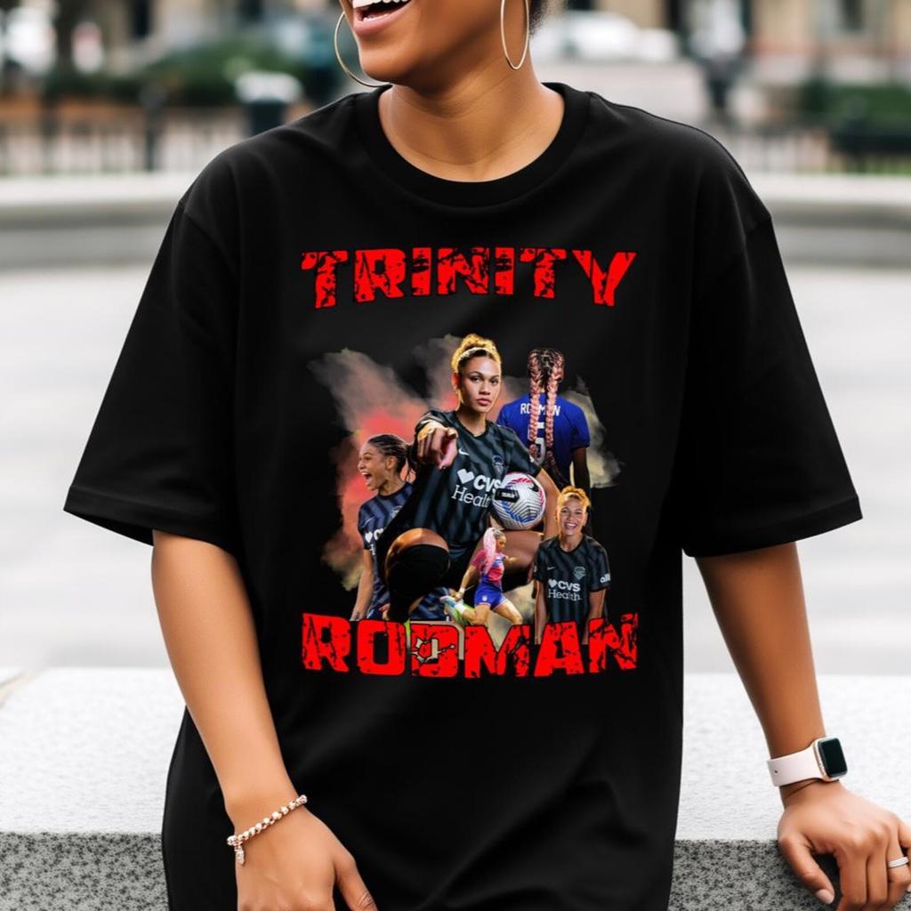 Trinity Rodman Graphic Soccer Player T-Shirt and kids tshirt | Football Tee