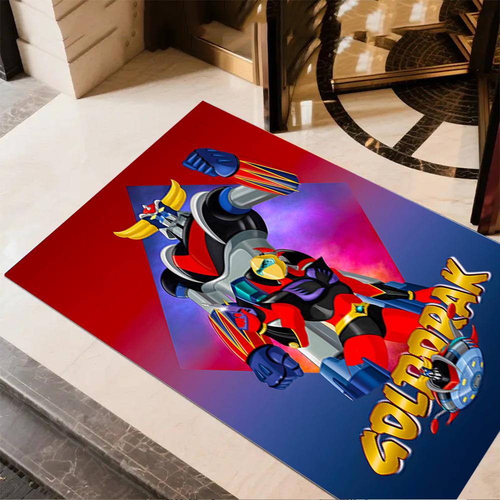 Robotic Hero Space. Floor Mat Perfect for Study room Hallway Balcony Entryway Antislip Carpet Anime Office Decor Perfect Birthday/Christmas Gift Idea