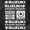 Suzuki Наклейки Логотип Мотоцикл Бак Шлем Эмблема Наклейки Набор