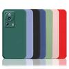 For Cover Xiaomi 13 Lite Case Mi 13 Lite Capas Shockproof Liquid Silicone TPU Soft Funda Xiaomi 13 12 11 Lite 12T Pro