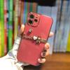 Rhinestone Pearl Love Metal Rabbit DIY Phone Case for MOTO G73 - High-end, Anti-fall EDGE20, Fully Inclusive Trendy Design