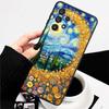 Креативные пейзажные узоры Для Samsung A73 A72 A71 A55 A54 A53 A52 A51 A13 A22 A16 A15 A12 A14 A26 A07 5G Черный чехол для телефона