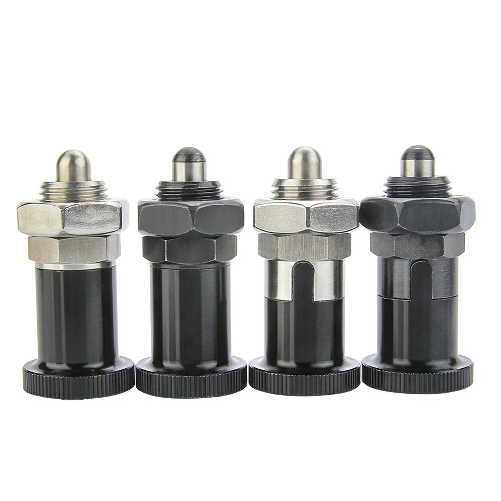 1 шт. Плунжер с шариковым наконечником и пружиной, KST214, пружина из нержавеющей стали, самоблокирующаяся ручка, возвратная ручка, пружинный плунжер, индексирующий плунжер