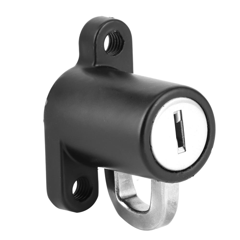 Universal Helmet Lock Hanger Hook Kit with 2 Keys for Motorcycle Motorbike Bike