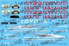 Aoshima Bunka Kyozaisha Лучшая машина серии GT Toyota Hilux Pickup Double Cab 4WD Пластиковая модель 1/24 № 82