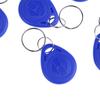 10Pcs TK4100 Keychains 125KHZ RFID Proximity Id Card Token Tags Key Fobs NFC