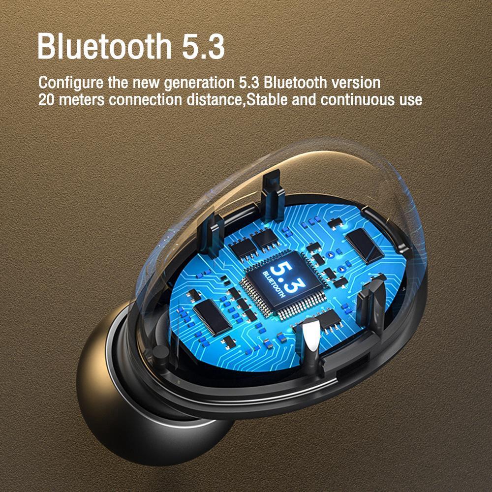 Bluetooth-гарнитура Entry-ear E-sports, беспроводная затычка для ушей, светодиодная многофункциональная сенсорная гарнитура большой мощности