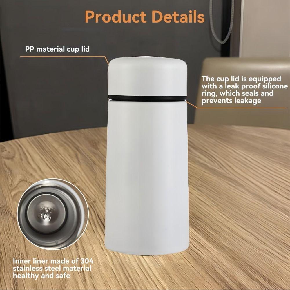 Мини Карманный Термос Кружка для Воды из Нержавеющей Стали Практичная Термокружка Для Кофе и Воды