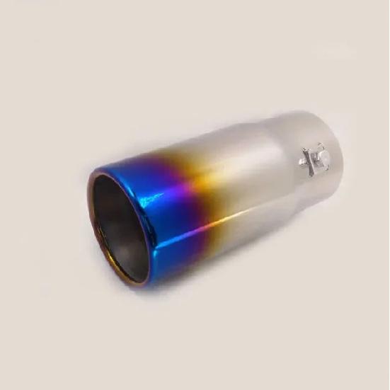 For Jeep Compass 2017 2018     Car Styling Cover Muffler End Stainless Steel Tail Pipe Dedicate Outlet Exhaust