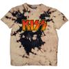 Унисекс Футболка KISS: Классический логотип (Коллекция стирки)