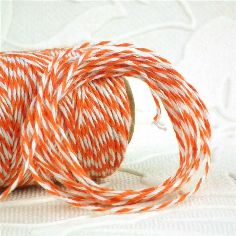 Веревка для бирки своими руками, двухцветная, 100 м/рулон, хлопковая нить, хлопковая веревка, ручная работа