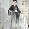 Китайский стиль династии Сун, женский повседневный костюм Hanfu, элемент Han, женская одежда