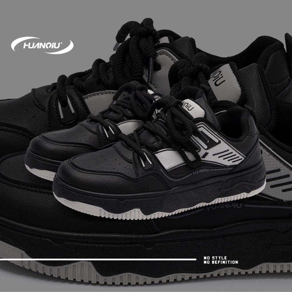 Global Men's Shoes Trend Retro Black Board Shoes Men's New Popular Versatile Casual Sports Shoes ZHQ5671