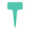 20PCS T Shape Garden Labels Thickening Garden Plant Tag Plant Classification Sorting Sign Tag Green