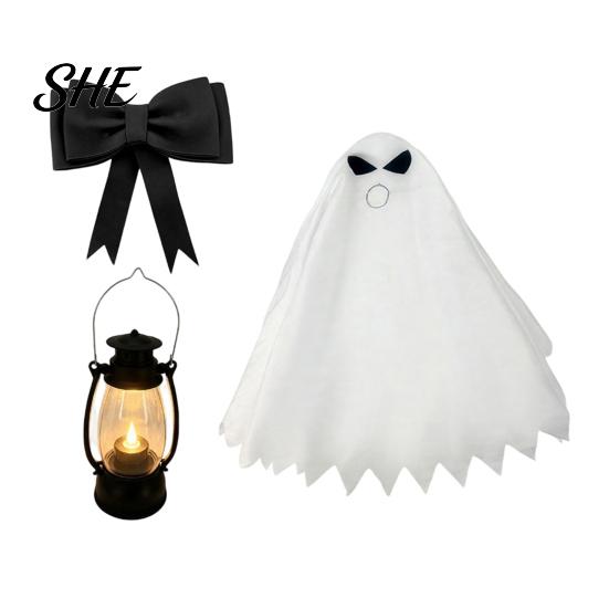 Exquisitely Crafted Costume Halloween Ghost Goose Outfit, Lawn Porch Clothes, Fall Garden Fun for Outdoor Patio Yard Decoration